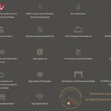 酒店 The Dufour By Schweizerhof 5*